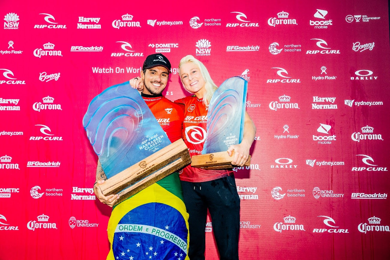 Gabriel Medina vence Rip Curl Narrabeen Classic com show de aéreos, na Austrália