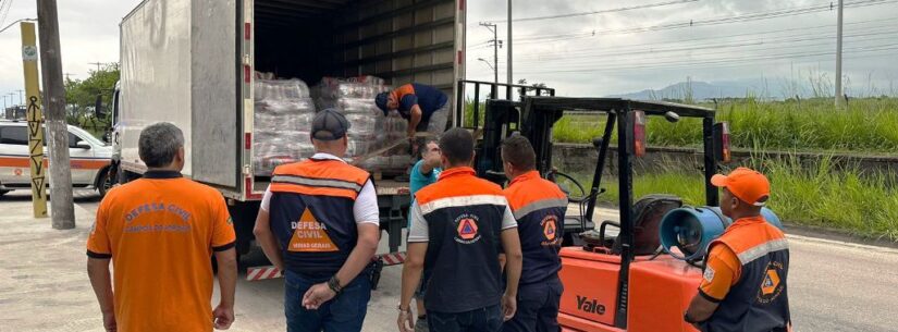 Vídeo: Caraguatatuba recebe 3 mil cestas básicas do Governo Federal que serão distribuídas às cidades do Litoral Norte