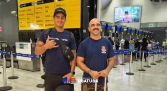 Kaique Passos leva o nome de Ubatuba à Polinésia Francesa