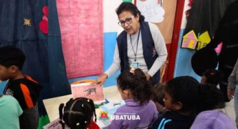 Alunos aprendem sobre a importância do combate ao mosquito da dengue