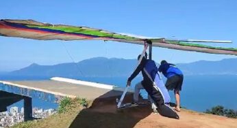 Entenda como foi o acidente que tirou a vida de piloto de Asa-Delta em Caraguatatuba